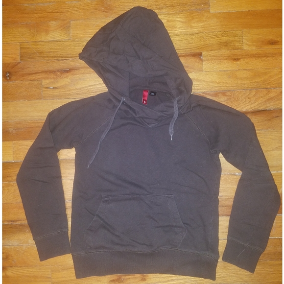 H&M Tops - H&M Women's Brown Pullover Hoodie